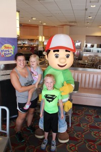 Handy Manny gives us the go ahead to continue with TPCV.  We got STABLE scans.